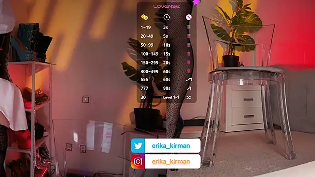 Erika_KirmanのライブXXXチャット