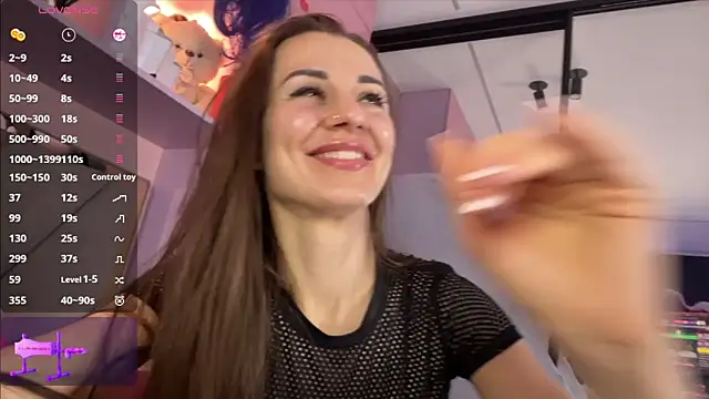 Crystallana Show in webcam