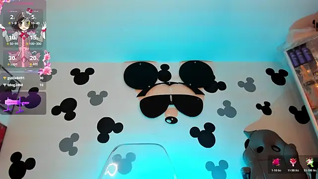 Webkamerová show AdharaSkinny_