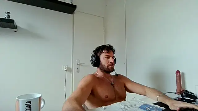 Show de alpha-hunk na webcam