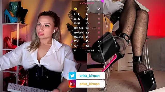 Erika_KirmanのライブXXXチャット