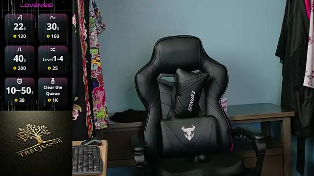 Chat XXX en directo de TreeJeanne