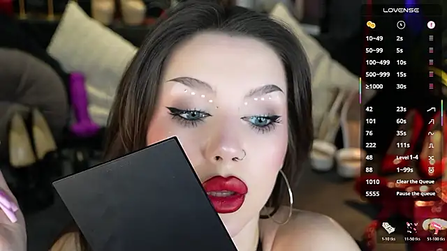 Show de MistressDarsy na webcam