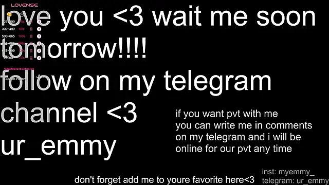 Živý XXX chat My_Emmy