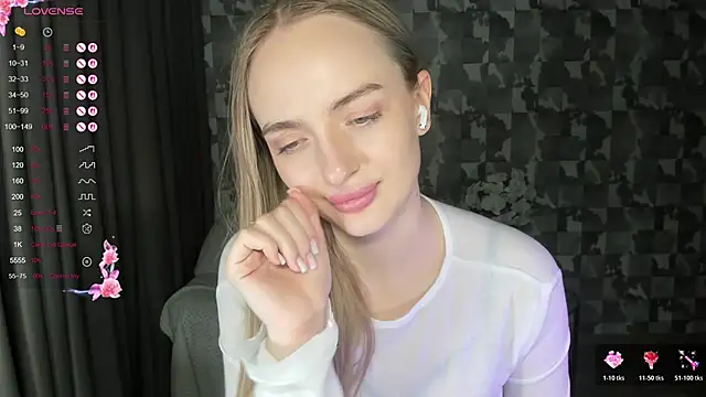 A_delina Pertunjukan Webcam