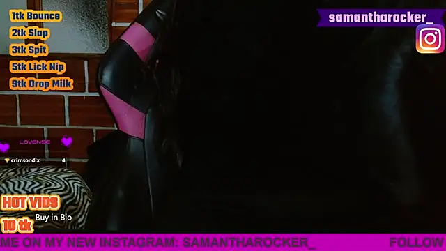 Chatroom XXX en direct de samantharocker5