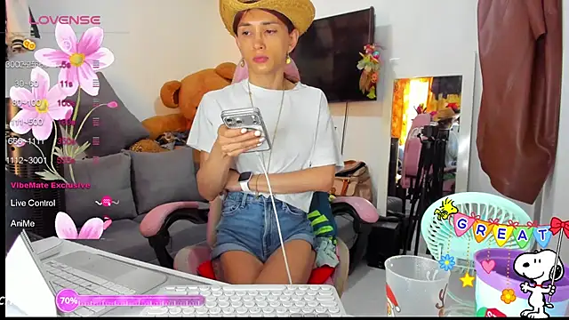 Lawrncesofiets: διαδικτυακό σόου στην κάμερα