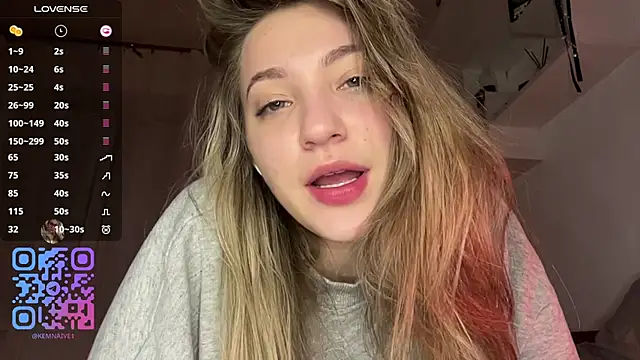 1Kellynaive – Live XXX-chat