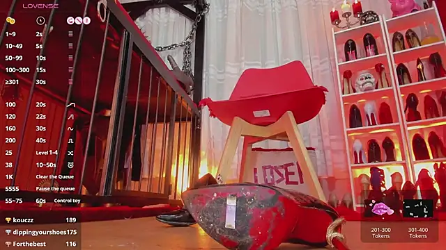 دردشة MistressAndre الجنسية المباشرة