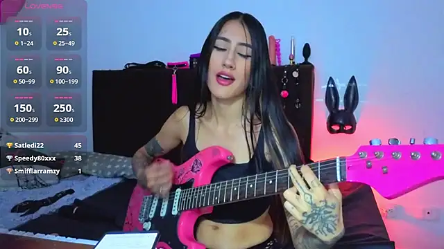 Chat +18 de Iam_kimhendrick ao vivo