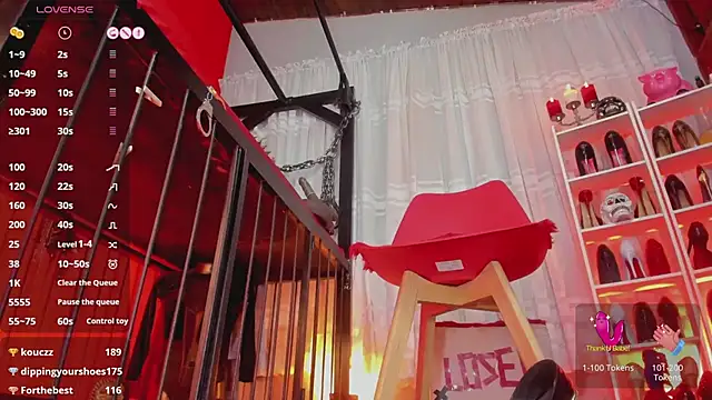 Chat XXX en directo de MistressAndre