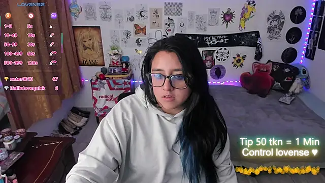 Cherry_blush_: διαδικτυακό σόου στην κάμερα