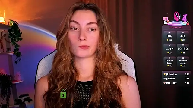 Show modela lady_curls na web-kameri