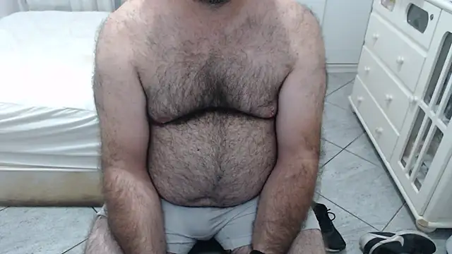 Show de MysterBearMG na webcam