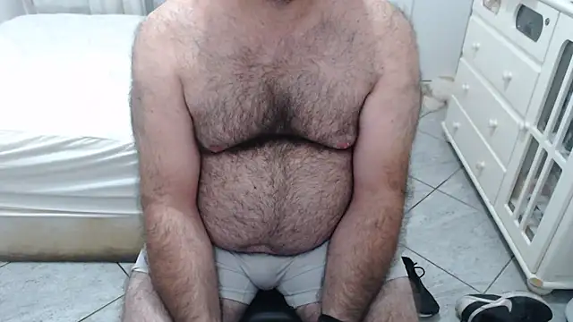 Show de MysterBearMG na webcam