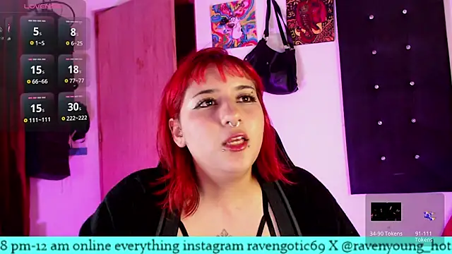 Živý XXX chat Raven_gotic69