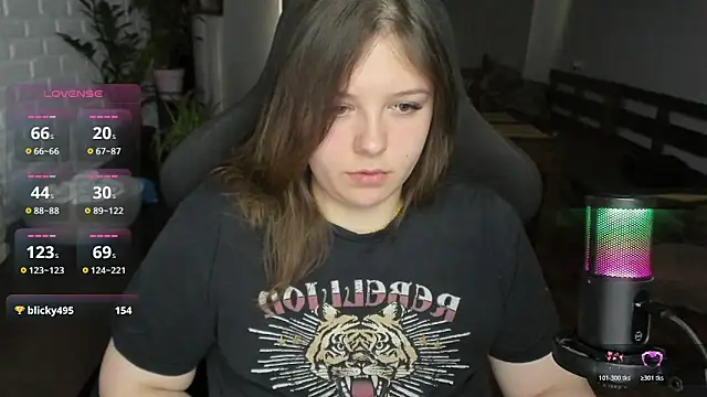 Show modela XNirvanaX na web-kameri