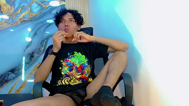 Show modela DaviidBuckx_ na web-kameri