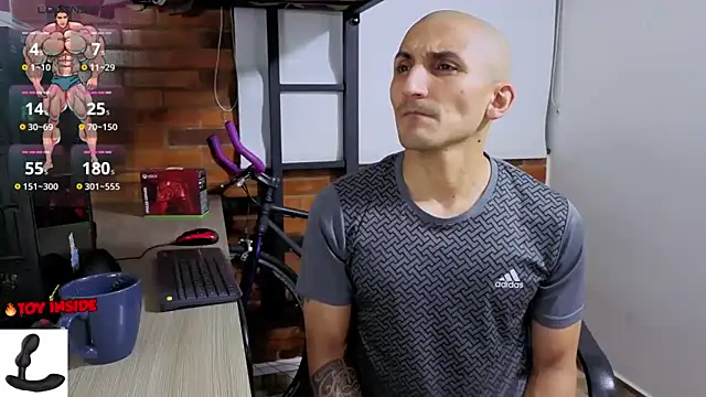 Marck_Muscle 网络视讯表演