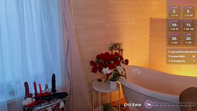 Show de AnittaHarris_ na webcam