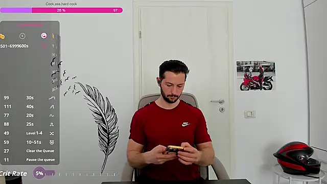 ZackFraserのライブXXXチャット