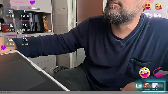 Show de TARKAN1 na webcam