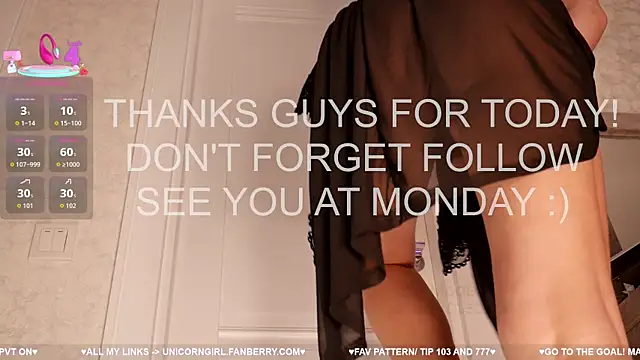 Chatroom XXX en direct de unicorngirl1