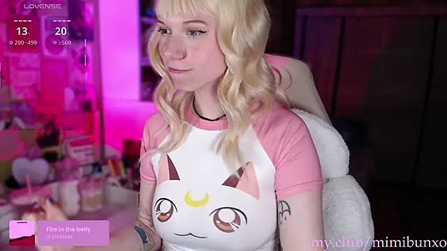 mimibunxo 라이브 XXX 채팅