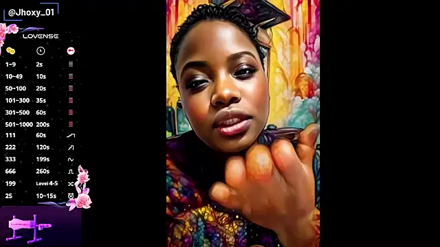 Jhoxy_M 라이브 XXX 채팅