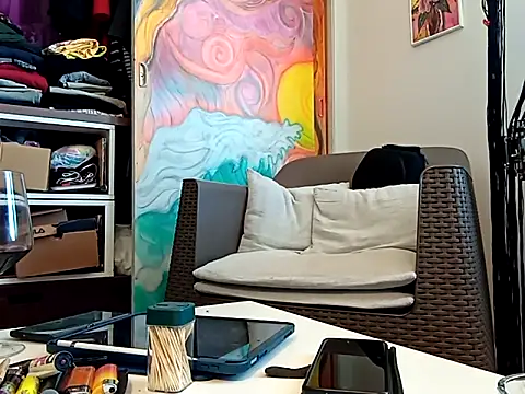 Show modela SophienewCDplayer na web-kameri