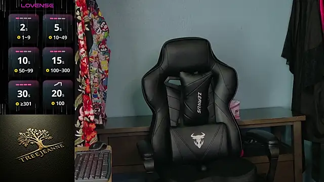 Chat +18 de TreeJeanne ao vivo