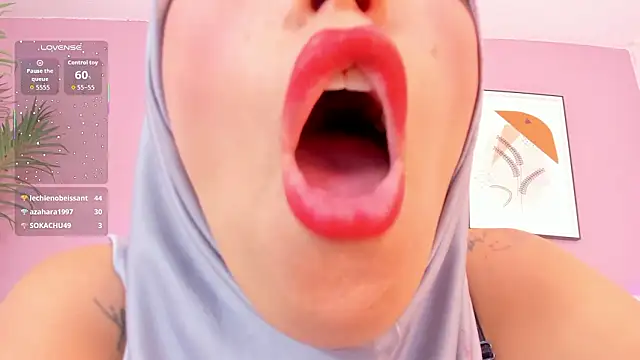 hanajameela Adlı Modelin Web Kamerası Şovu