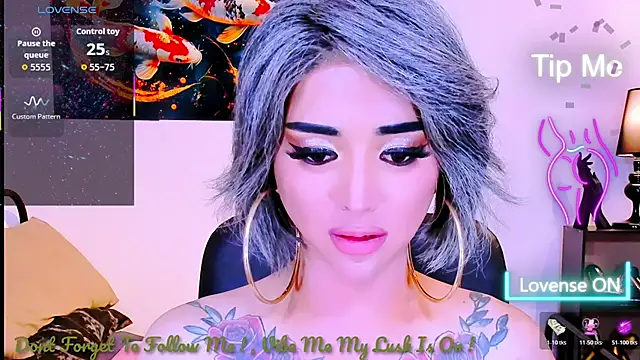 CherryBlossomYu webkamerás műsora