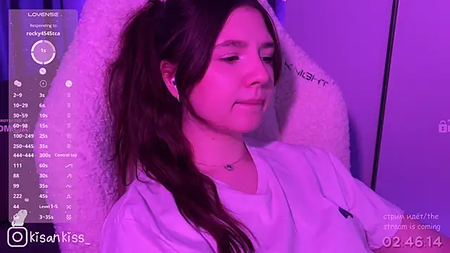 Chat +18 de kisankiss ao vivo