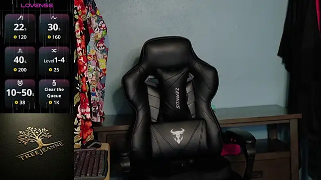 TreeJeanneのライブXXXチャット