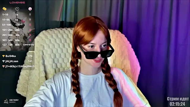 Chat +18 de HeyAlise ao vivo