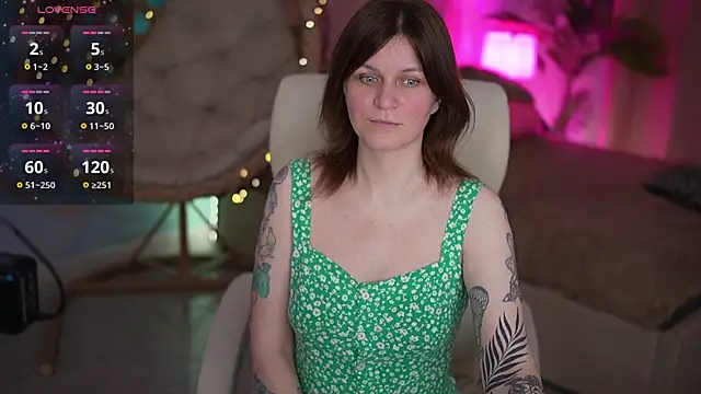 Show modela TinaMelt na web-kameri