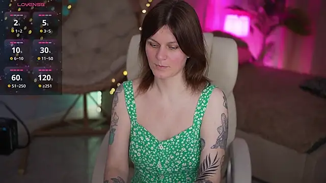 Show modela TinaMelt na web-kameri