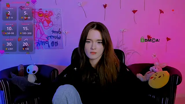 Show modela liana_kisses na web-kameri