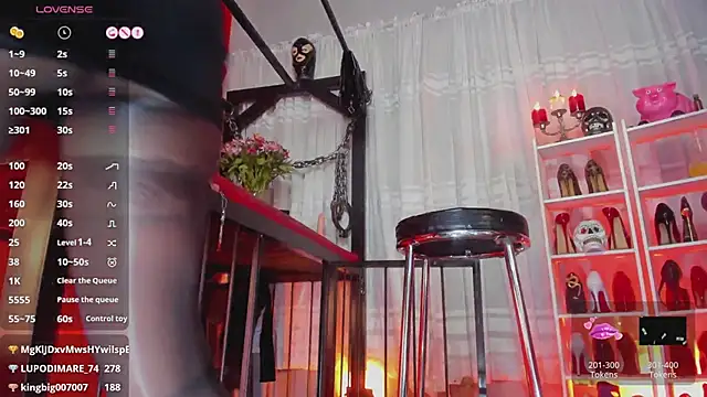 Chat +18 de MistressAndre ao vivo