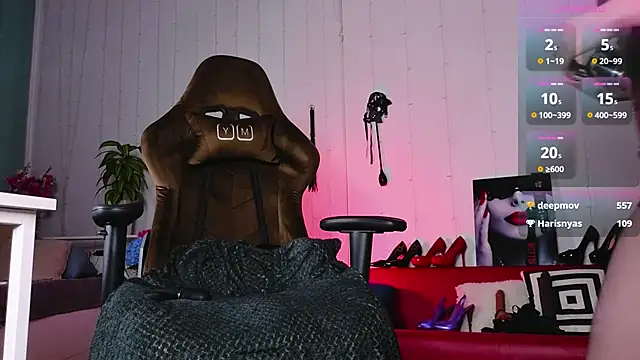 Vanessa_Ives_: διαδικτυακό σόου στην κάμερα