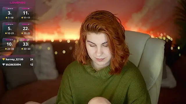 GingerPinky 라이브 XXX 채팅