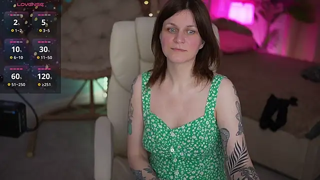 TinaMelt webkamerás műsora