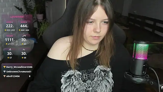 Show modela XNirvanaX na web-kameri