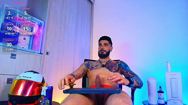 Show de Asmodeus_bael_ na webcam