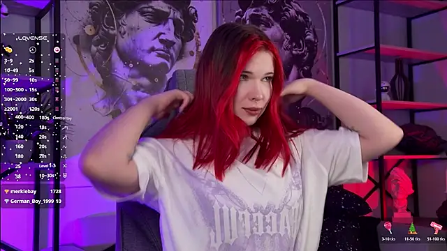 AliceSundayのウェブカメラショー