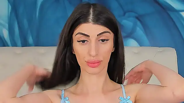 SkinnyDollyのライブXXXチャット