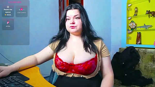 Linasexy777 élő XXX-chatje