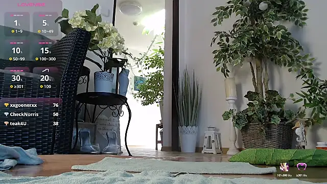 XXX chat uživo modela Squirtmania