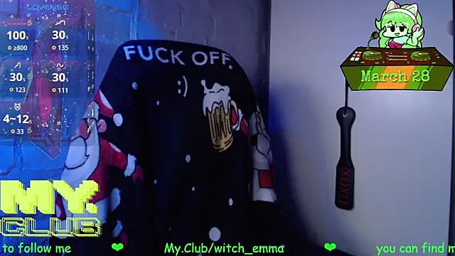 Sembang XXX Secara Langsung Witch_Emma